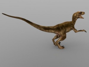 deynonichus Modello 3D