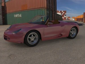 porsche boxster 3D Модель