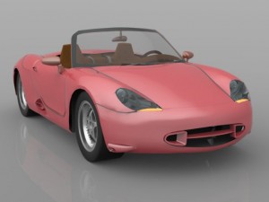 porsche boxster 3D Model