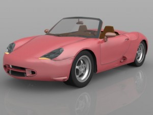 porsche boxster 3D Model
