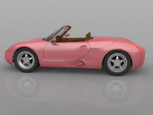 porsche boxster 3D Model