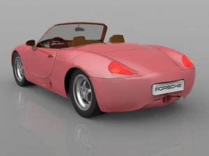 porsche boxster 3D Model