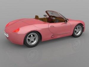 porsche boxster 3D Model