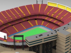 giants stadium Modello 3D