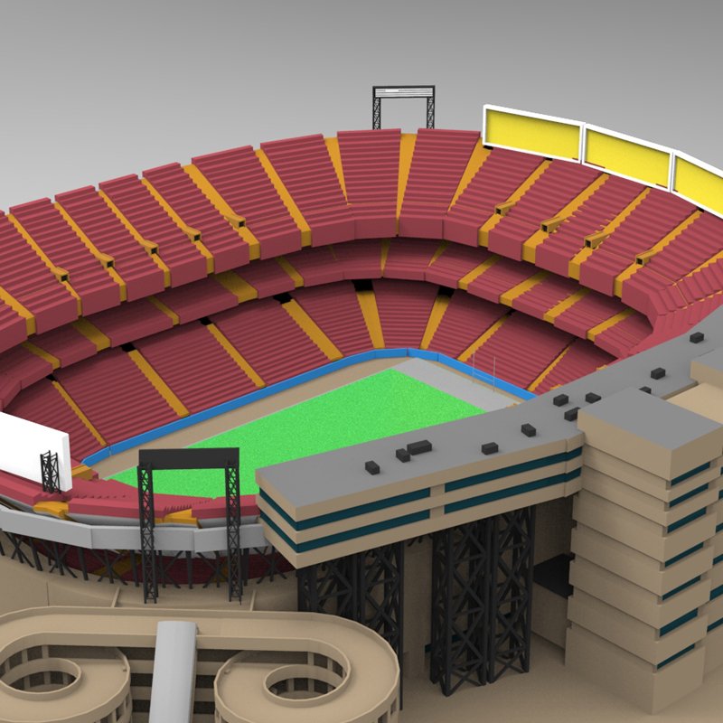 Stade 3D models - Sketchfab