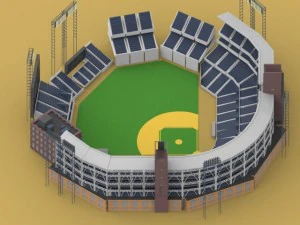 petco park 3D Model