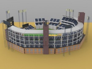 petco park 3D Model