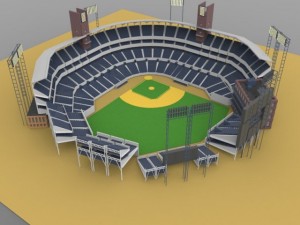 petco park 3D Model