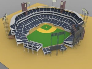 petco park 3D Model