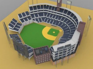 petco park 3D Model