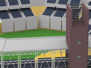 petco park 3D Model