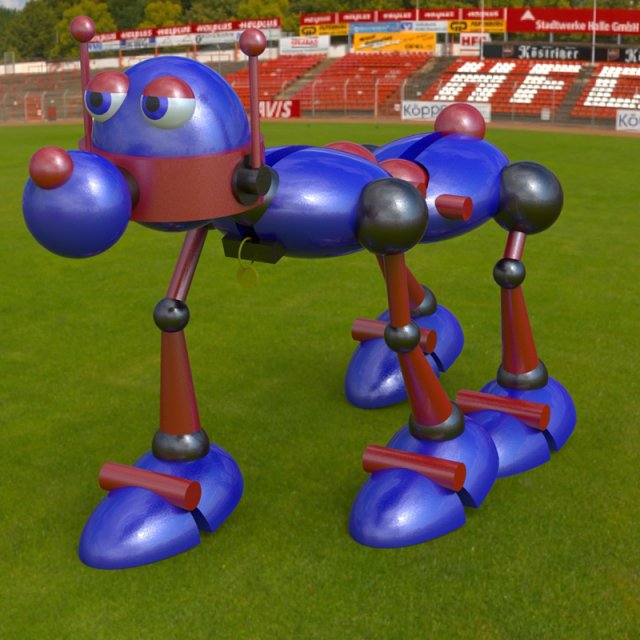robo rover 3D 模型 .c4d .max .obj .3ds .fbx .stl .blend 