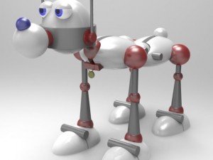 robo rover 3D 模型