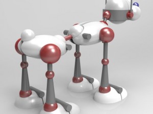 robo rover 3D 模型
