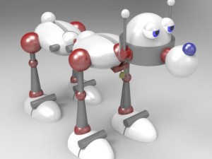 robo rover 3D 模型
