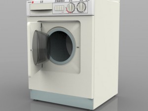 washing machine 3D 模型