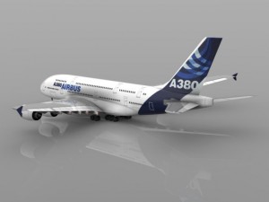 airbus a380 3D Model