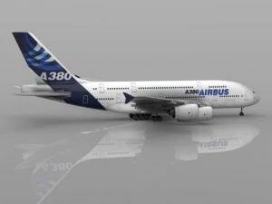 airbus a380 3D Model