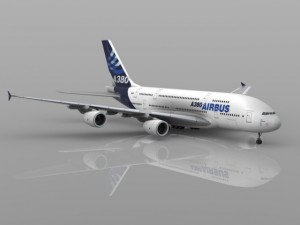 airbus a380 3D Model