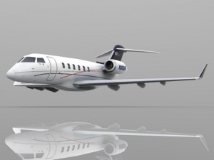 bombardier challenger 300 Modelo 3D