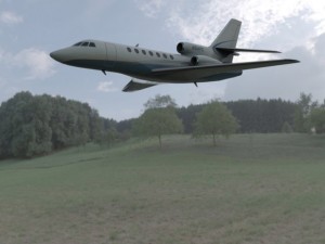 dassault falcon 50 3D 模型