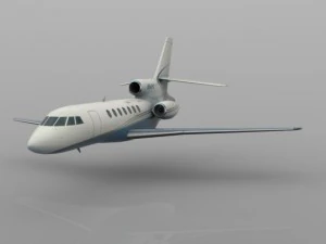 dassault falcon 50 3D Model