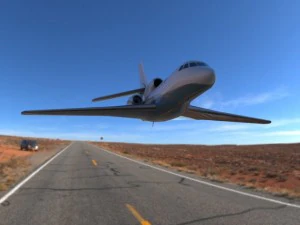 dassault falcon 50 3D Model