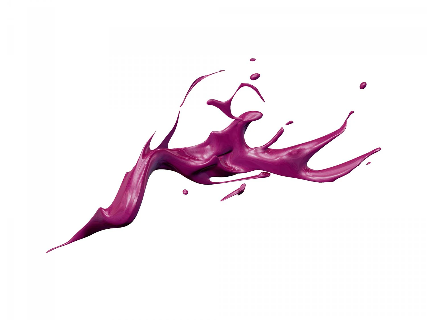 highly detailed realistic 3d paint splash 3D Model .c4d .max .obj .3ds .fbx .stl .blend 