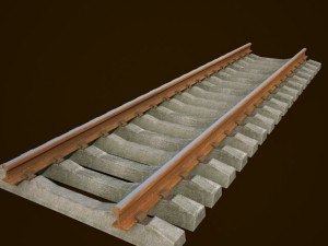 rail road Model 3D