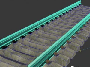 rail road 3D Model