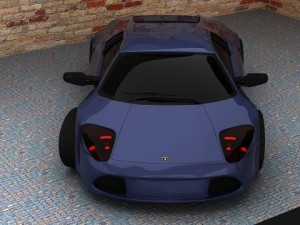 lamborgini murcelago Model 3D