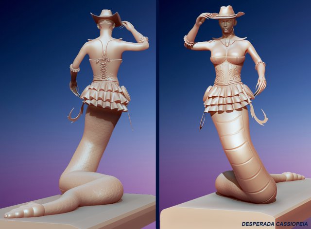 desperada cassiopeia Model 3D .c4d .max .obj .3ds .fbx .stl .blend 