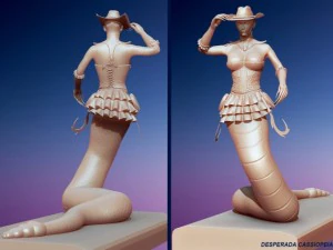 disperata cassiopea Modello 3D