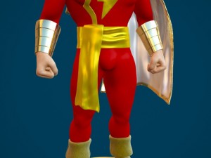 captain marvel Model 3D
