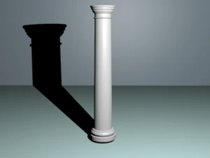 калонн 3D Модель