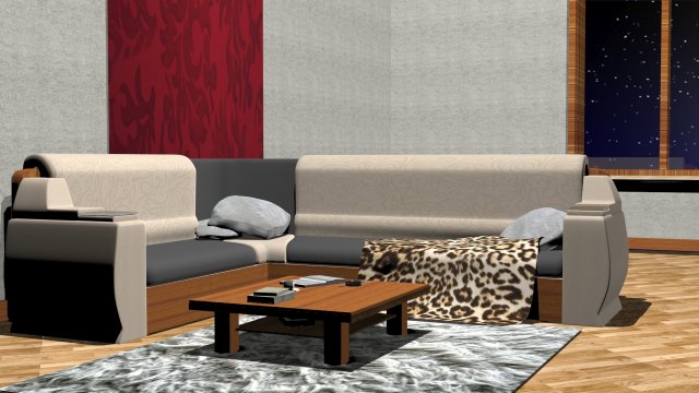 interior 3D Model .c4d .max .obj .3ds .fbx .stl .blend 