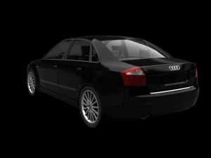 audi a4b6 3D 模型