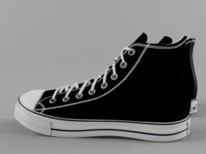 gumshoes converse clothes shoes classic punk 3D Model
