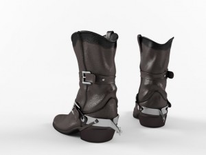 boots 3Dモデル