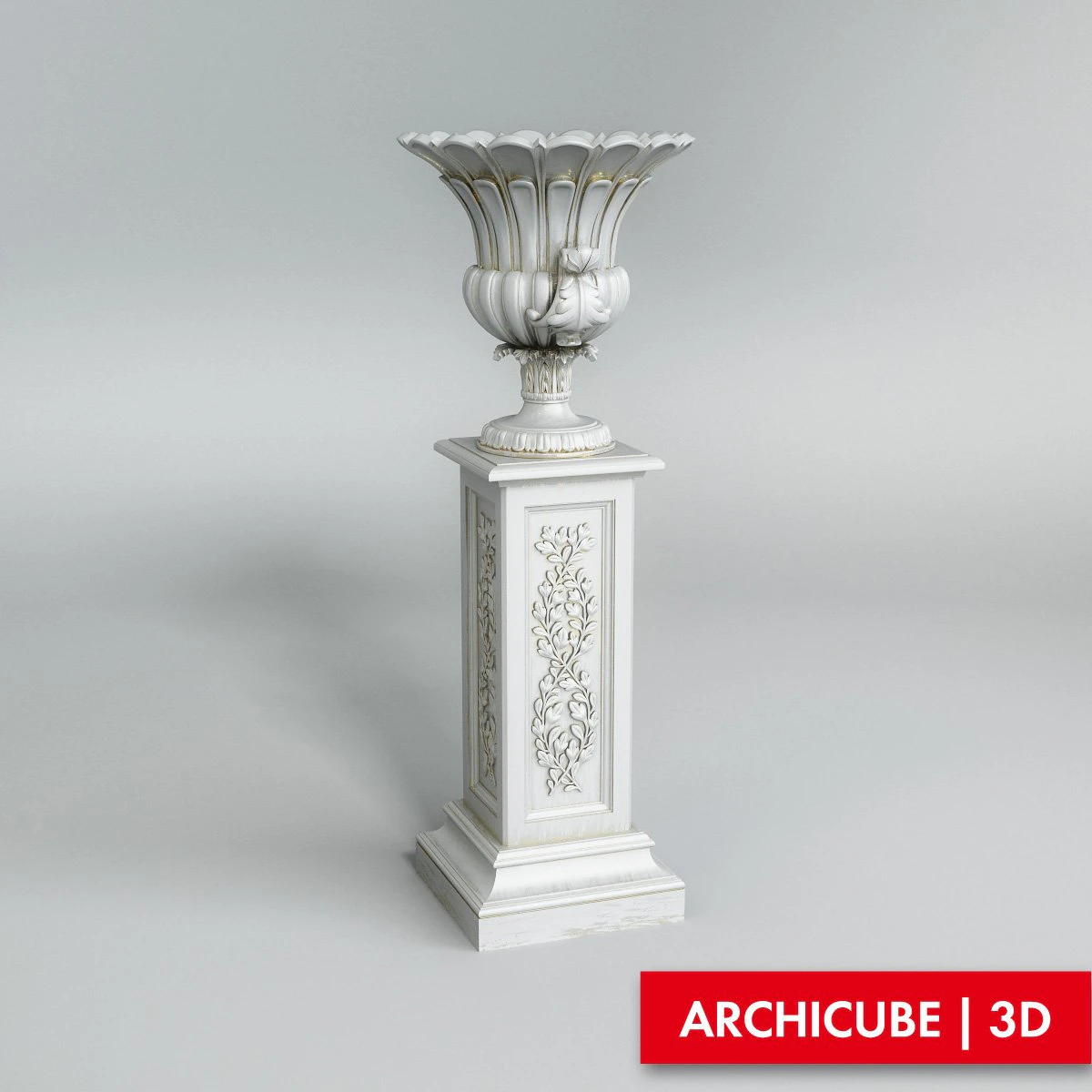 vase 3D Model .c4d .max .obj .3ds .fbx .stl .blend 