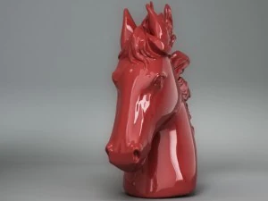 decorative horse head 3D Model