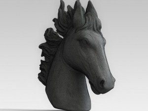 decorative horse head 3D Модель