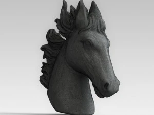 decorative horse head 3D Model
