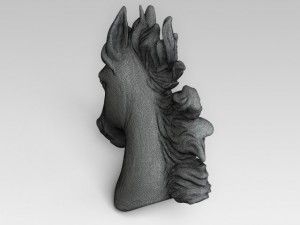 decorative horse head 3D Модель