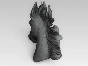 decorative horse head 3D Model