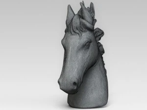 decorative horse head 3D Model