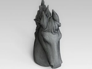 decorative horse head 3D Model