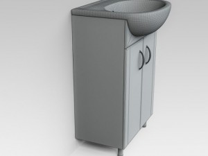 bathroom furniture Modèle 3D