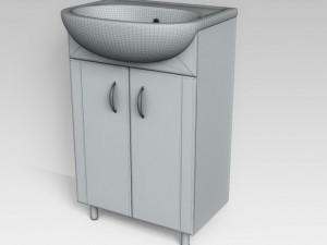 bathroom furniture Modèle 3D