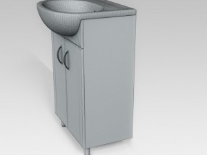 bathroom furniture Modèle 3D